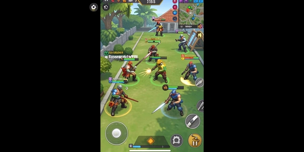 Screenshot menunjukkan menu komunitas yang interaktif.