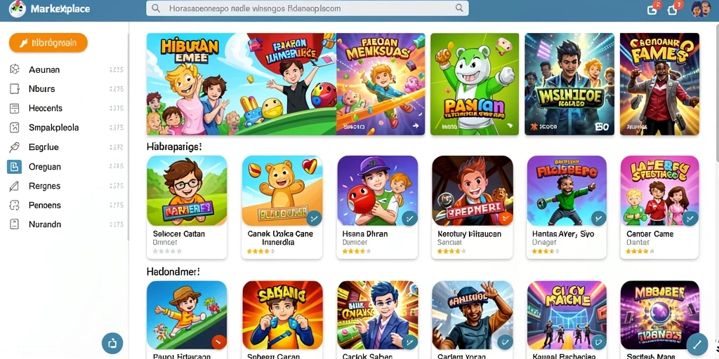 Screenshot dari level terbaru yang menantang.