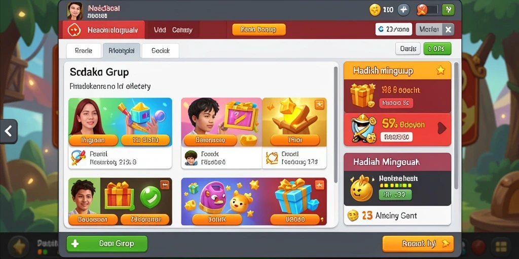 Grafik yang memukau dan efek suara menarik.