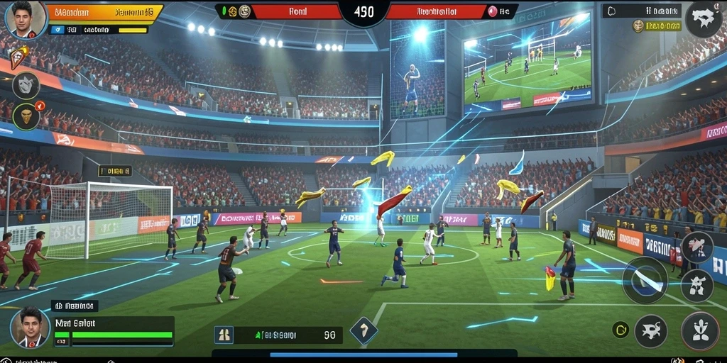 Visual grafis yang memukau di setiap level.