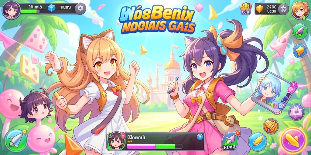 Screenshot komunitas aktif dengan pemain lain.
