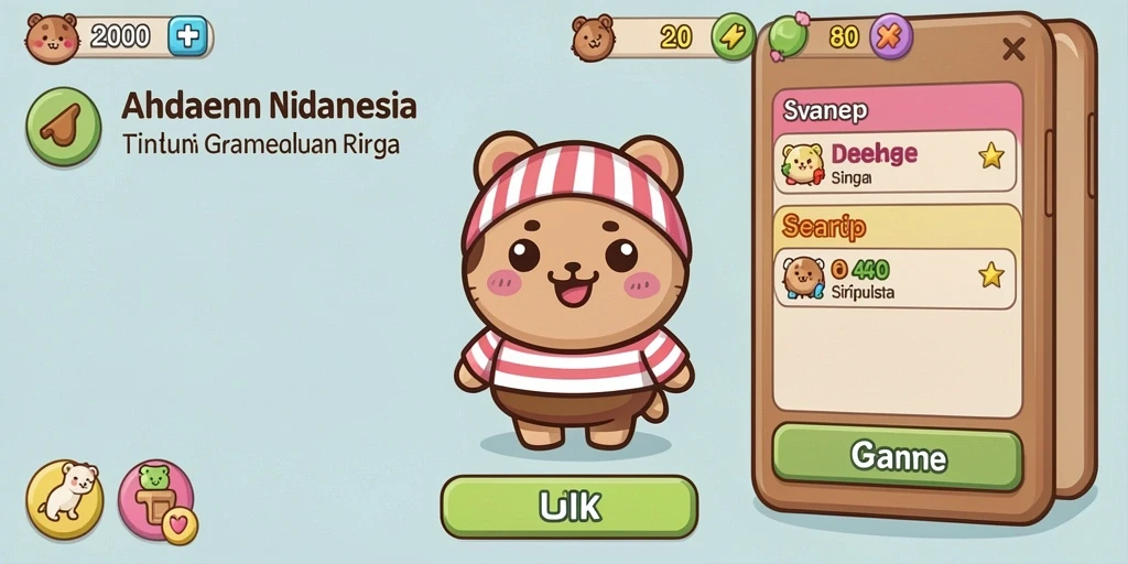 Setiap level menantang dengan desain yang unik.