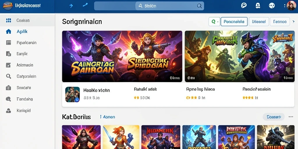 Tangkapan layar memperlihatkan fitur sosial dan komunitas dalam QUARKPLAY.