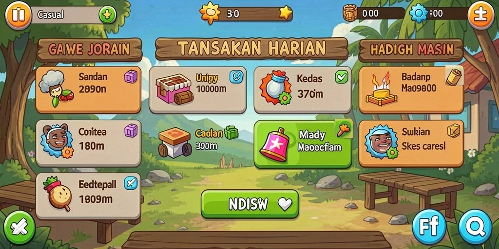 Karakter-karakter unik yang akan menemani petualangan Anda.