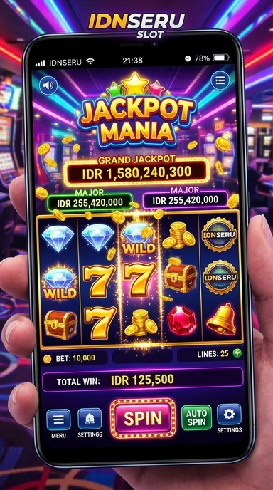 idnseru — layar beranda